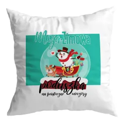 Poduszka BOŻE NARODZENIE Moja zimowa na świąteczne wieczory